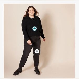 Long-Sleeve Crewneck Sweater 4XL